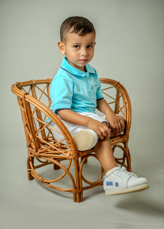 Bege Cadeirinha Rustica